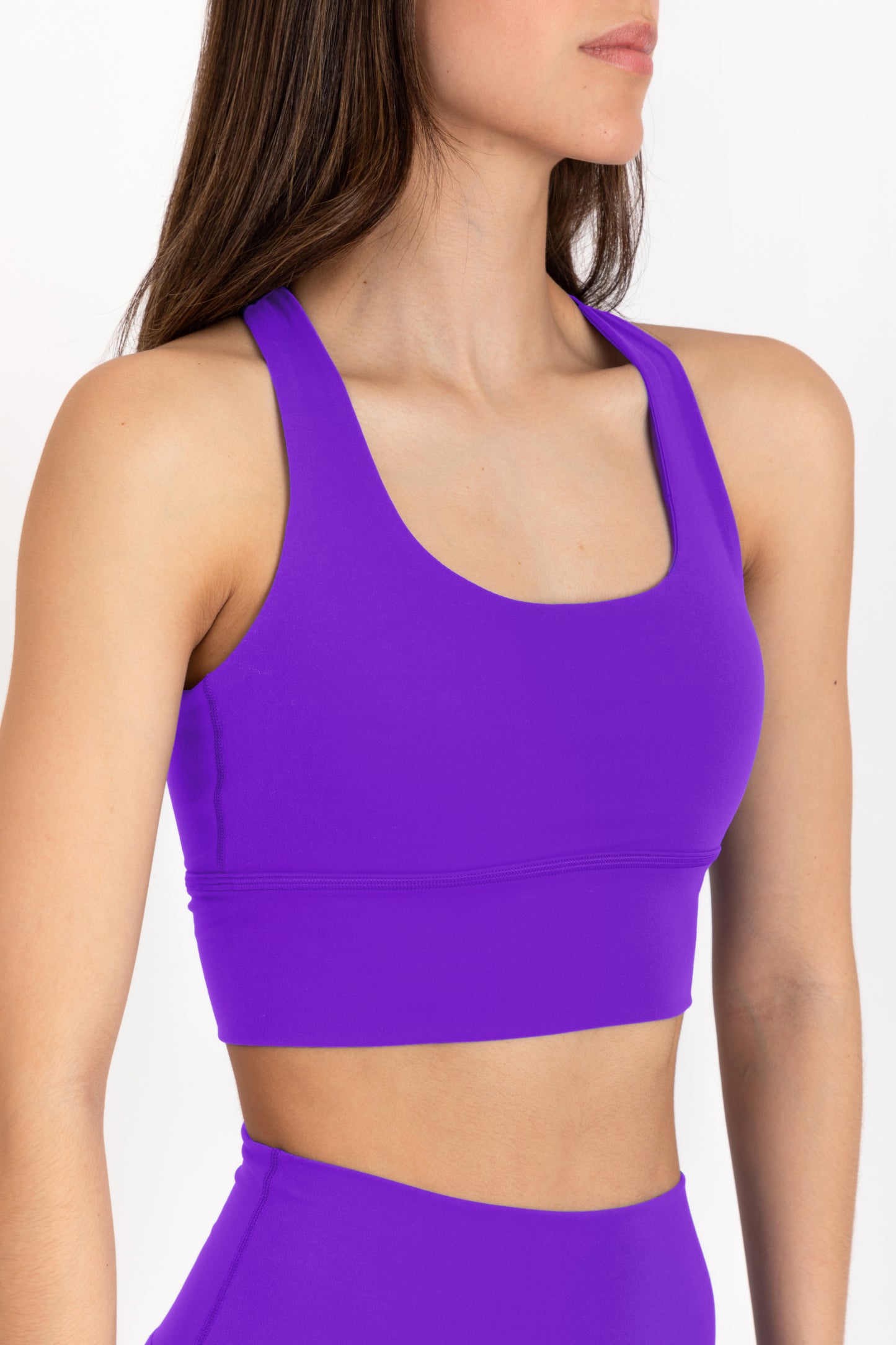 ELECTRIC SPORTS BRA PURPLE