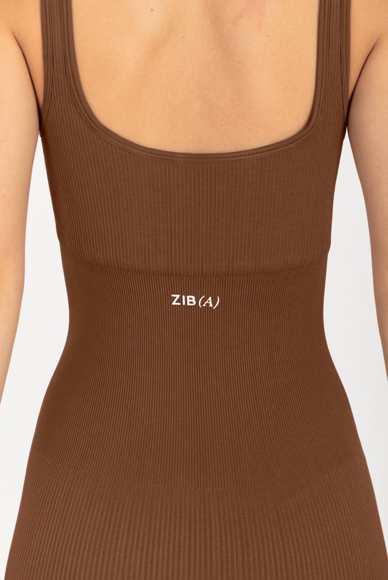 SCULPT FULL-LENGHT ONESIE BROWN