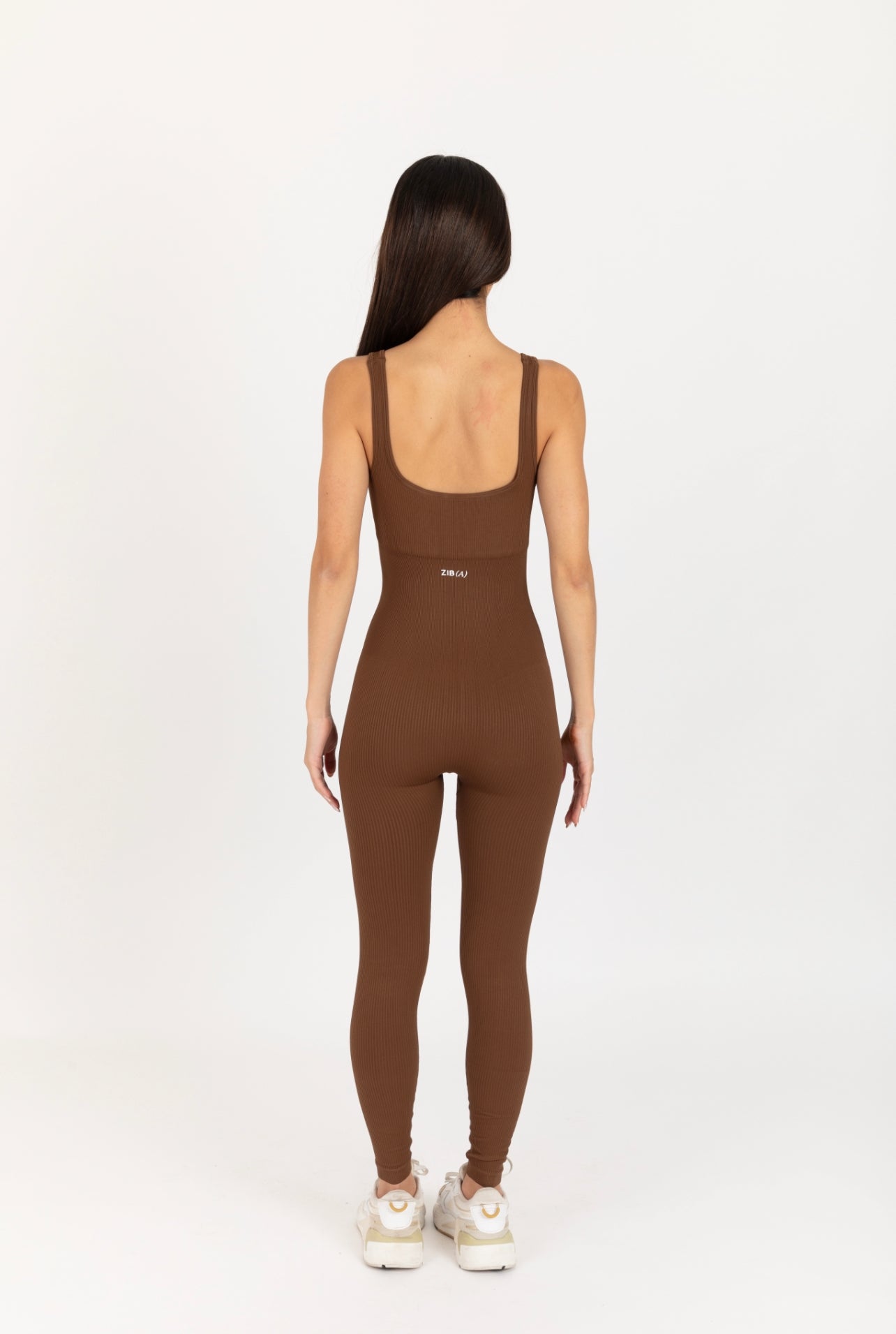 SCULPT FULL-LENGHT ONESIE BROWN