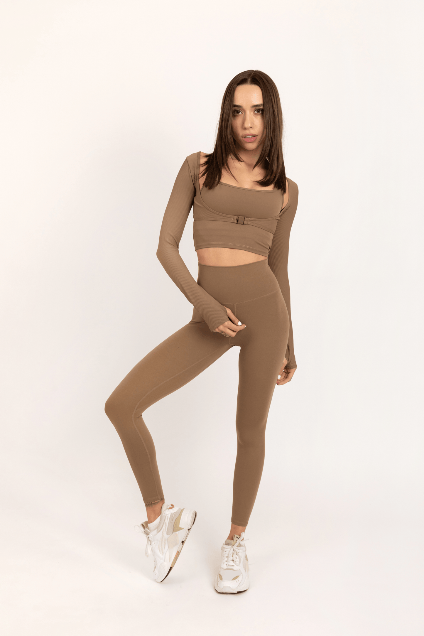 MOTION LONG SLEEVE AUBURN - Ziba Activewear