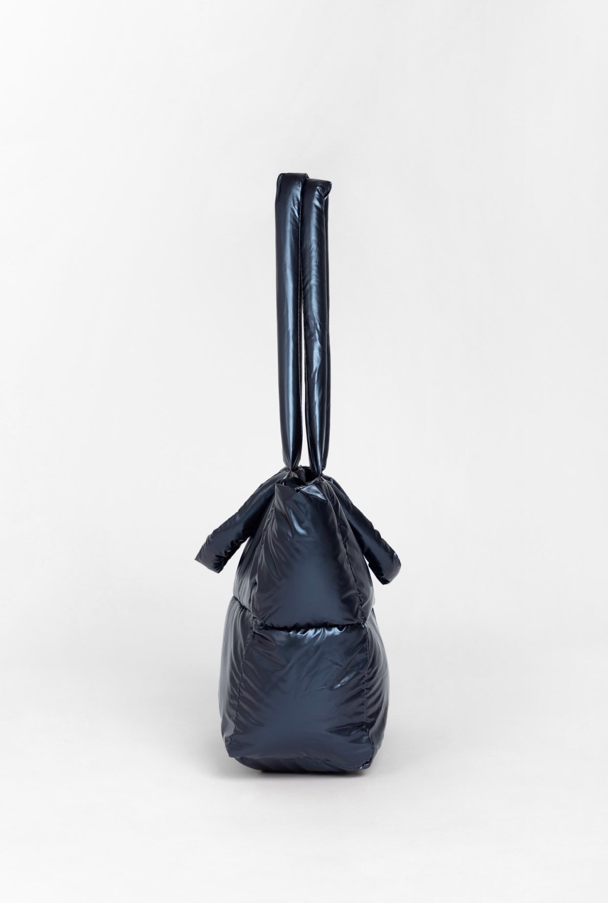 SHOPPER BAG METALLIC BLUE - Ziba Activewear