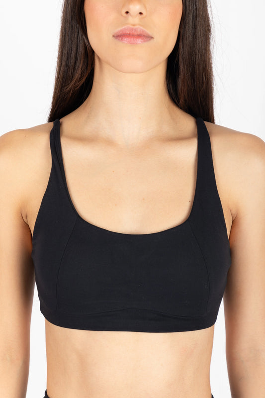 FREEDOM SPORTS BRA BLACK