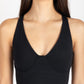 FREEDOM CROPPED TOP BLACK