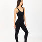 SCULPT FULL-LENGHT ONESIE BLACK