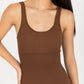 SCULPT FULL-LENGHT ONESIE BROWN