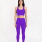 ELECTRIC SPORTS BRA PURPLE