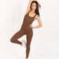 SCULPT FULL-LENGHT ONESIE BROWN