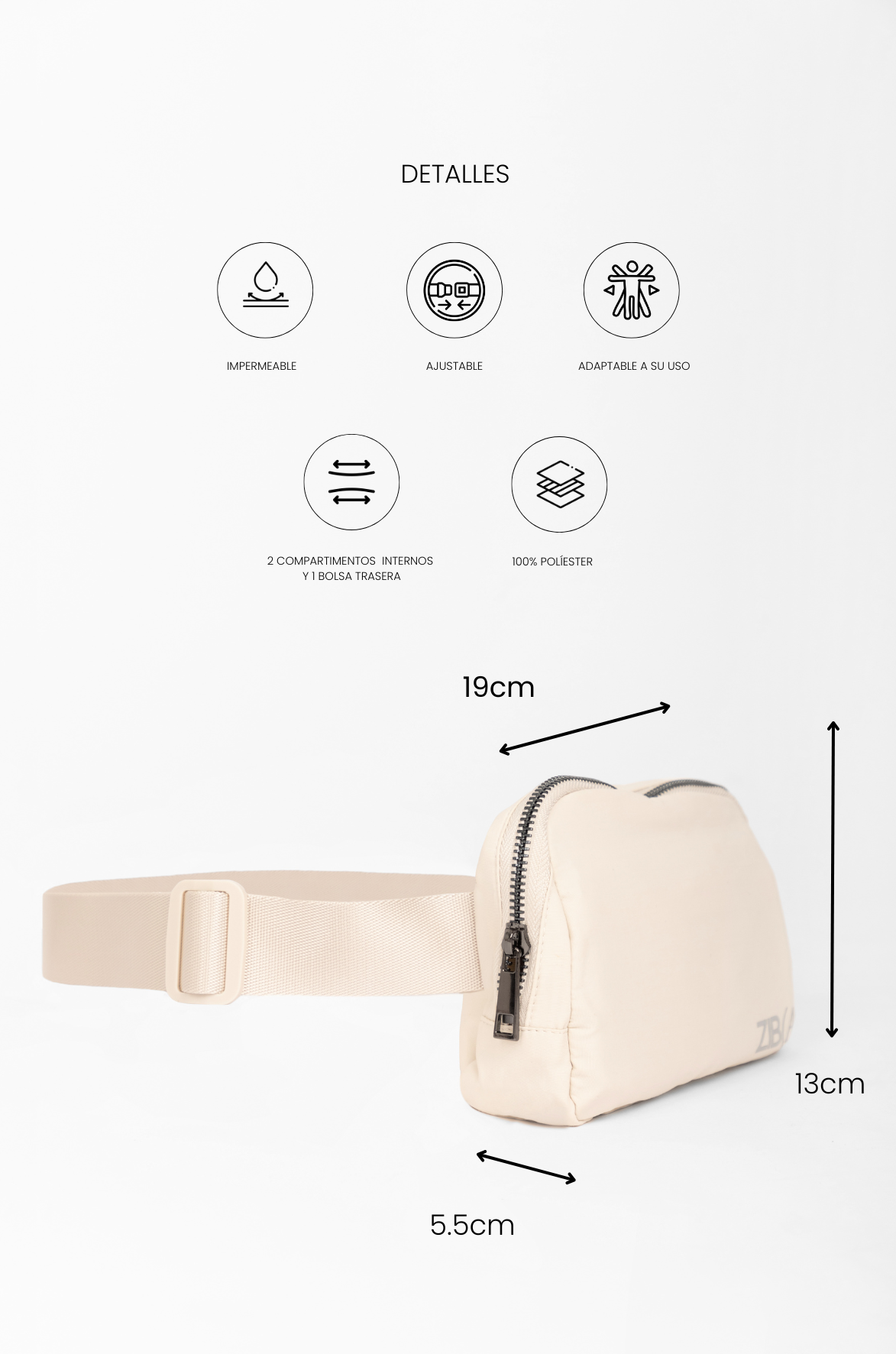 ESSENTIAL BELT BAG CAMEL