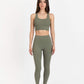ELECTRIC LEGGINGS TEA GREEN