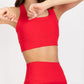 ELECTRIC SPORTS BRA RED