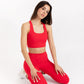 ELECTRIC SPORTS BRA RED