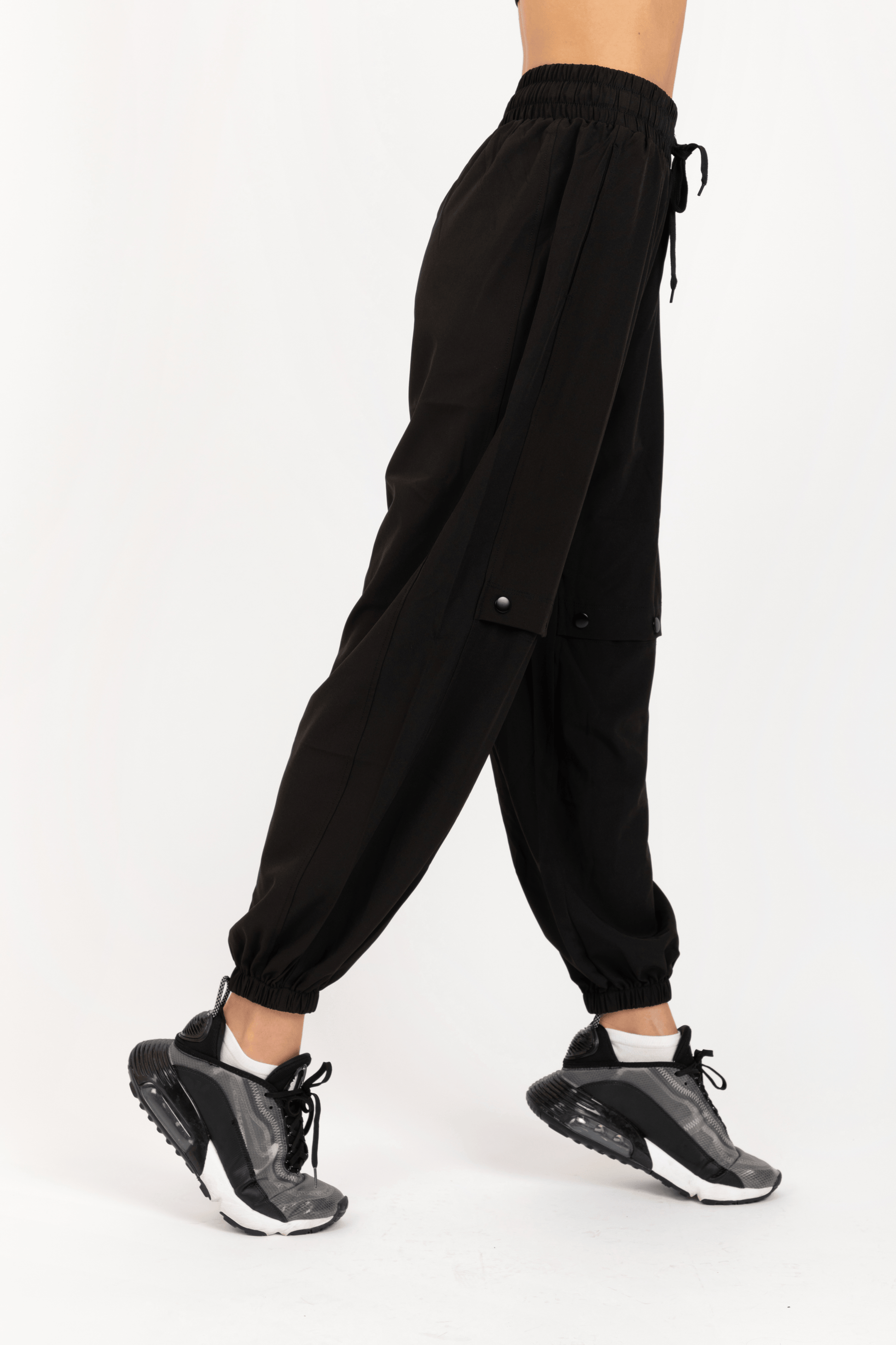 CARGO PANTS BLACK - Ziba Activewear