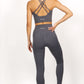 ELECTRIC LEGGINGS INK GREY - ZIBA Activewear