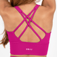 ELECTRIC SPORTS BRA DRAGON FRUIT - Ziba Activewear