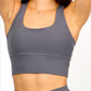 ELECTRIC TOP INK GREY - ZIBA Activewear
