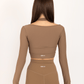 MOTION LONG SLEEVE AUBURN - Ziba Activewear