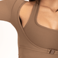 MOTION LONG SLEEVE AUBURN - Ziba Activewear