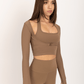 MOTION LONG SLEEVE AUBURN - Ziba Activewear