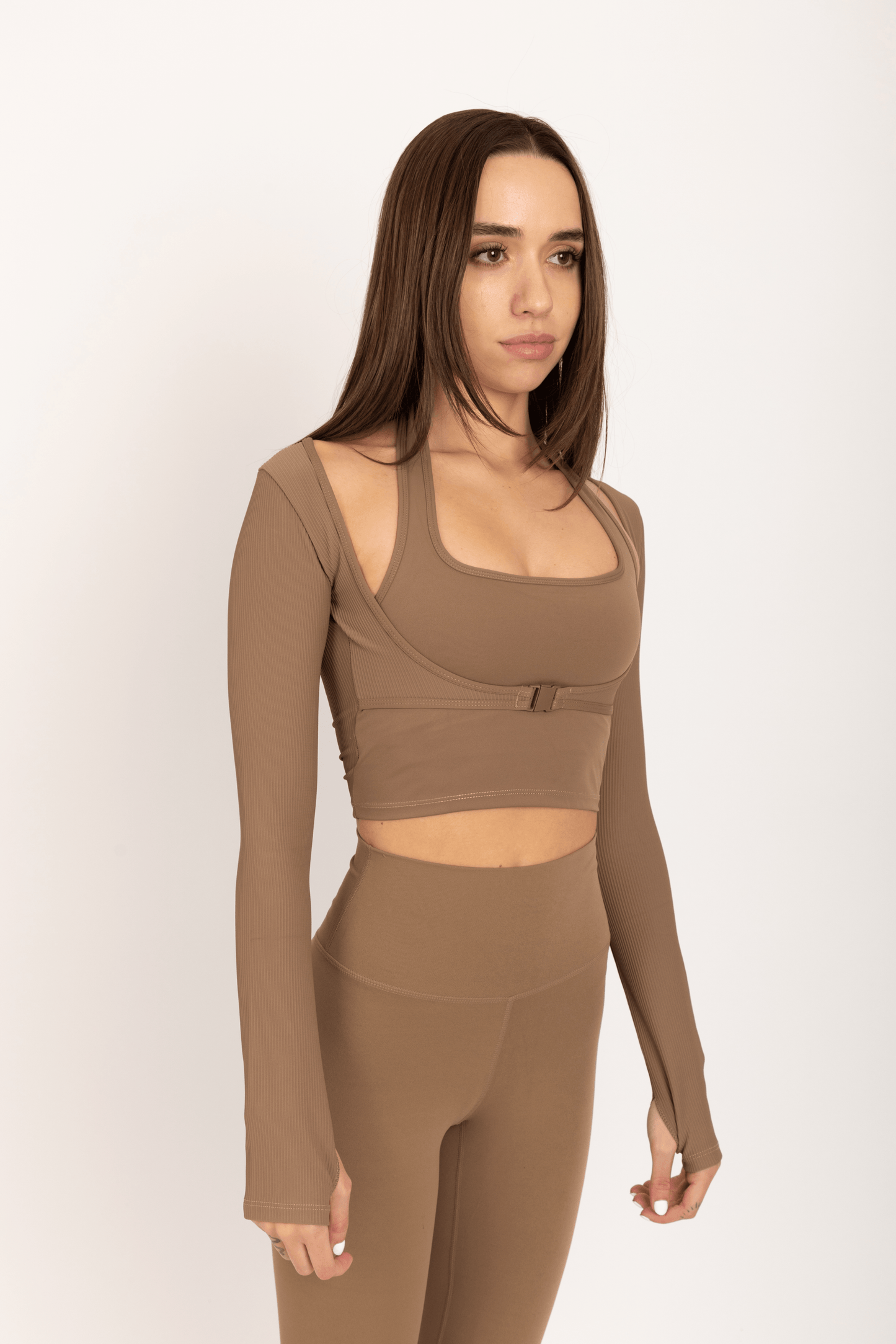 MOTION LONG SLEEVE AUBURN - Ziba Activewear