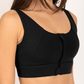 MOTION SPORTS BRA BLACK - Ziba Activewear