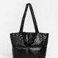 SHOPPER BAG BLACK - Ziba Activewear